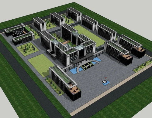 現(xiàn)代企業(yè)總部多層辦公建筑設(shè)計(jì) 基于SU模型的建筑信息模型技術(shù)開(kāi)發(fā)實(shí)踐